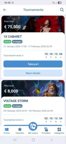 1xBet app screenshot 5