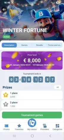 1xBet app screenshot 6