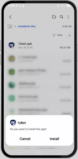 Install and Open the App